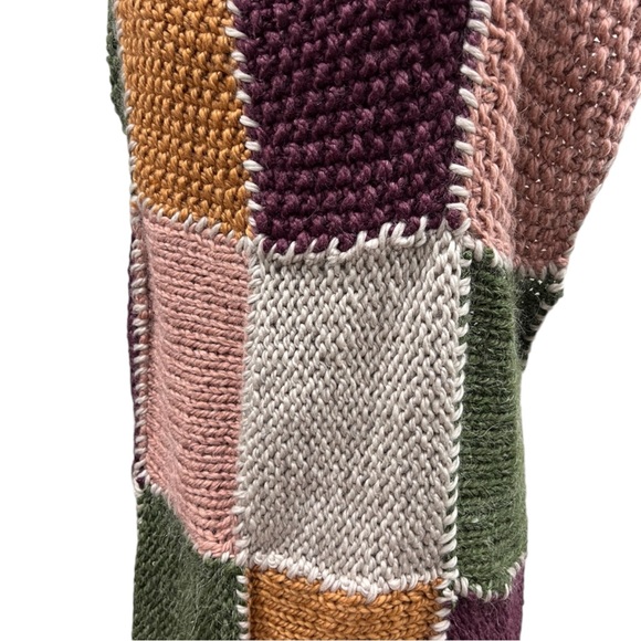 Handmade Long Crochet/Knitted Vest - Picture 5 of 11